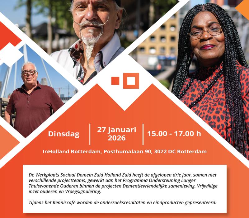 Werkplaats Sociaal Domein Zuid-Holland Zuid | Kenniscafé 27/1 Zinvol ouder worden en zijn; de conclusies