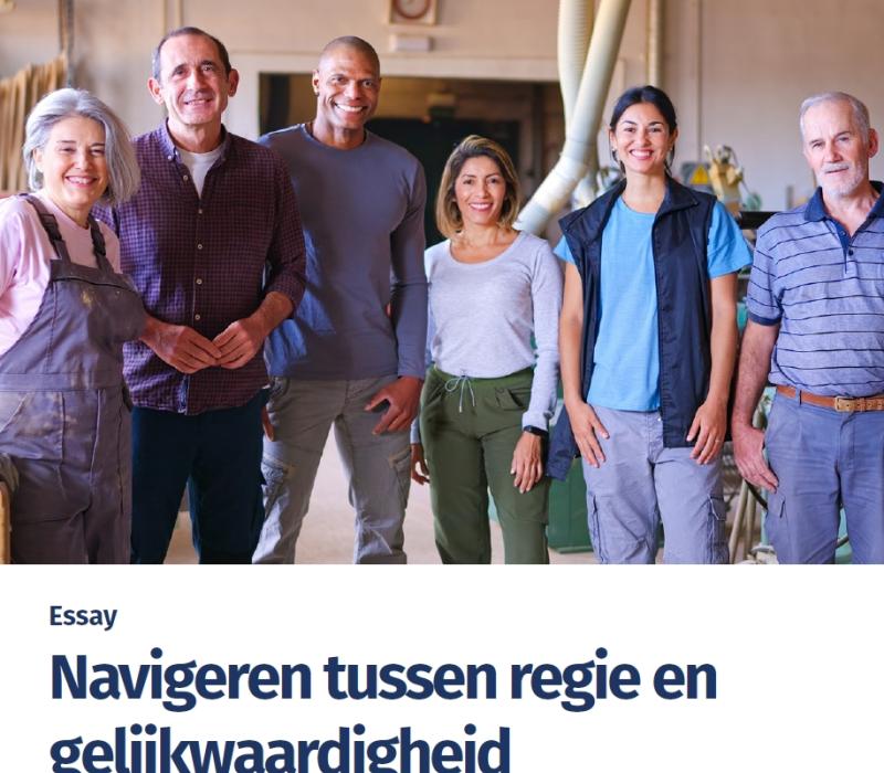 Werkplaats Sociaal Domein Zuid-Holland Zuid | Navigeren tussen regie en gelijkwaardigheid